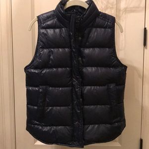 J.Crew puffer vest - navy